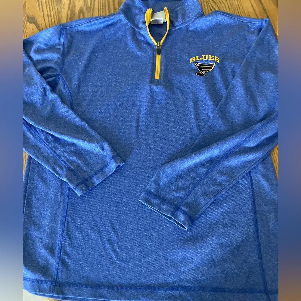 STL Blues half zip